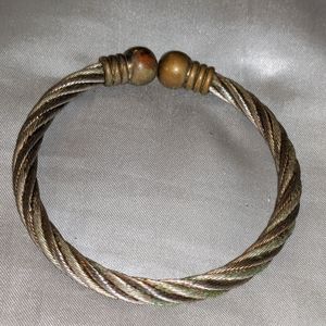 Vintage Woven Wire Bracelet